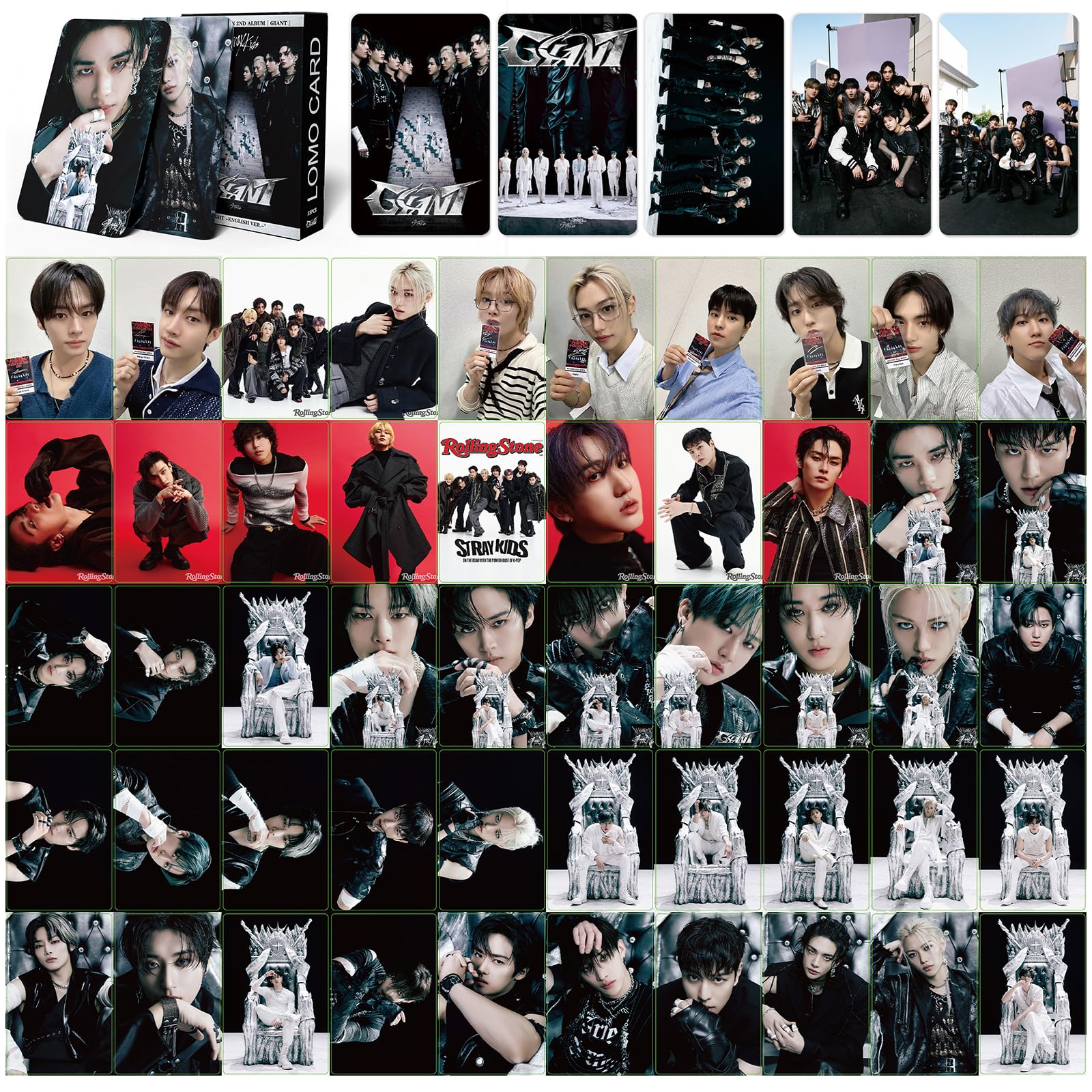 Amazon.com: KPOPBP Giant Album Gift box, 55 PCS Photocards Set